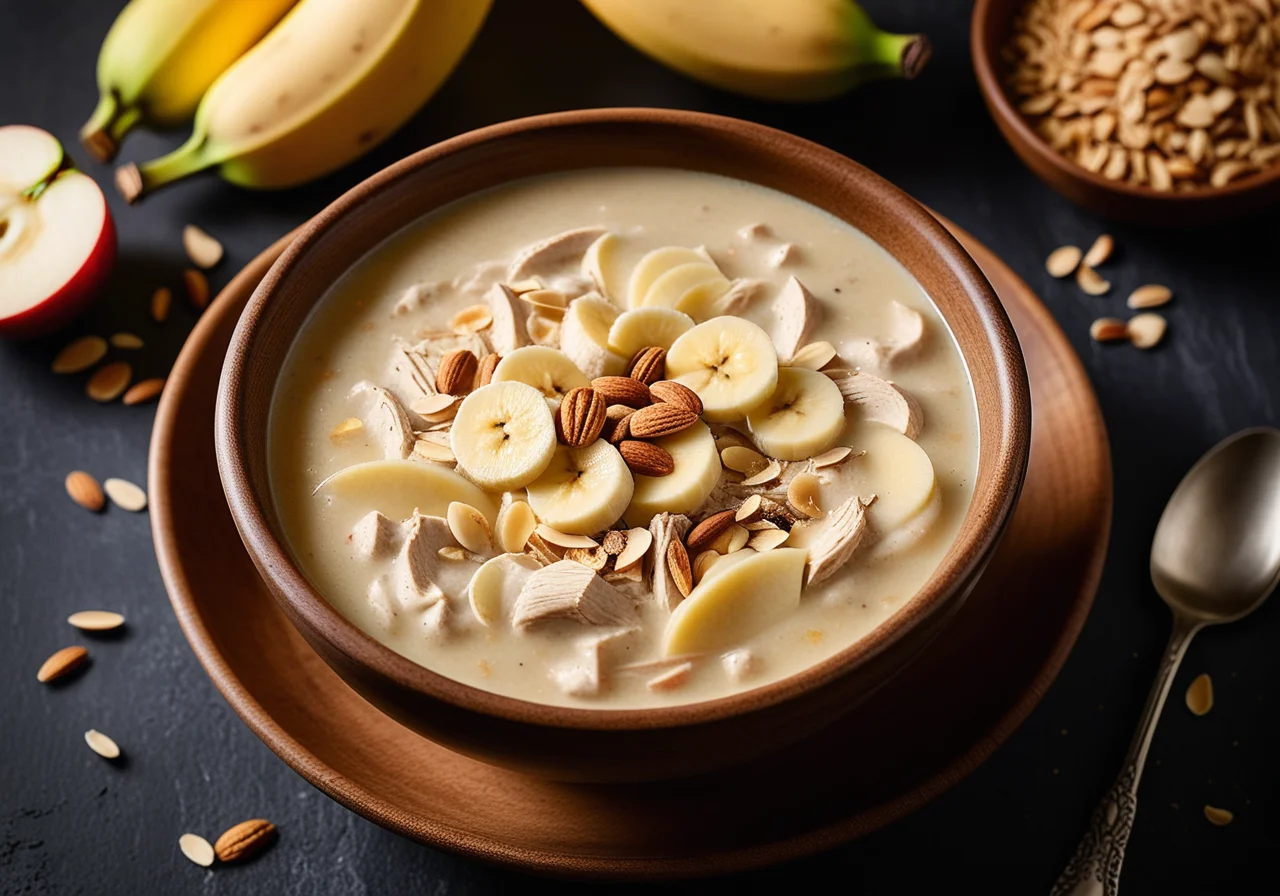 Fruitful Chicken Cream Soup