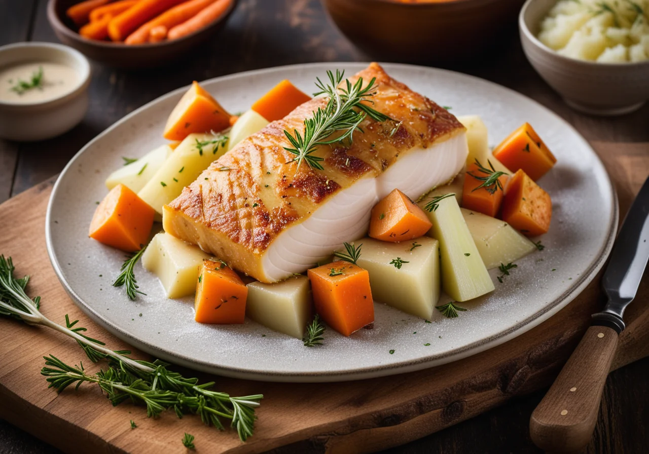 Pikeperch en papillote