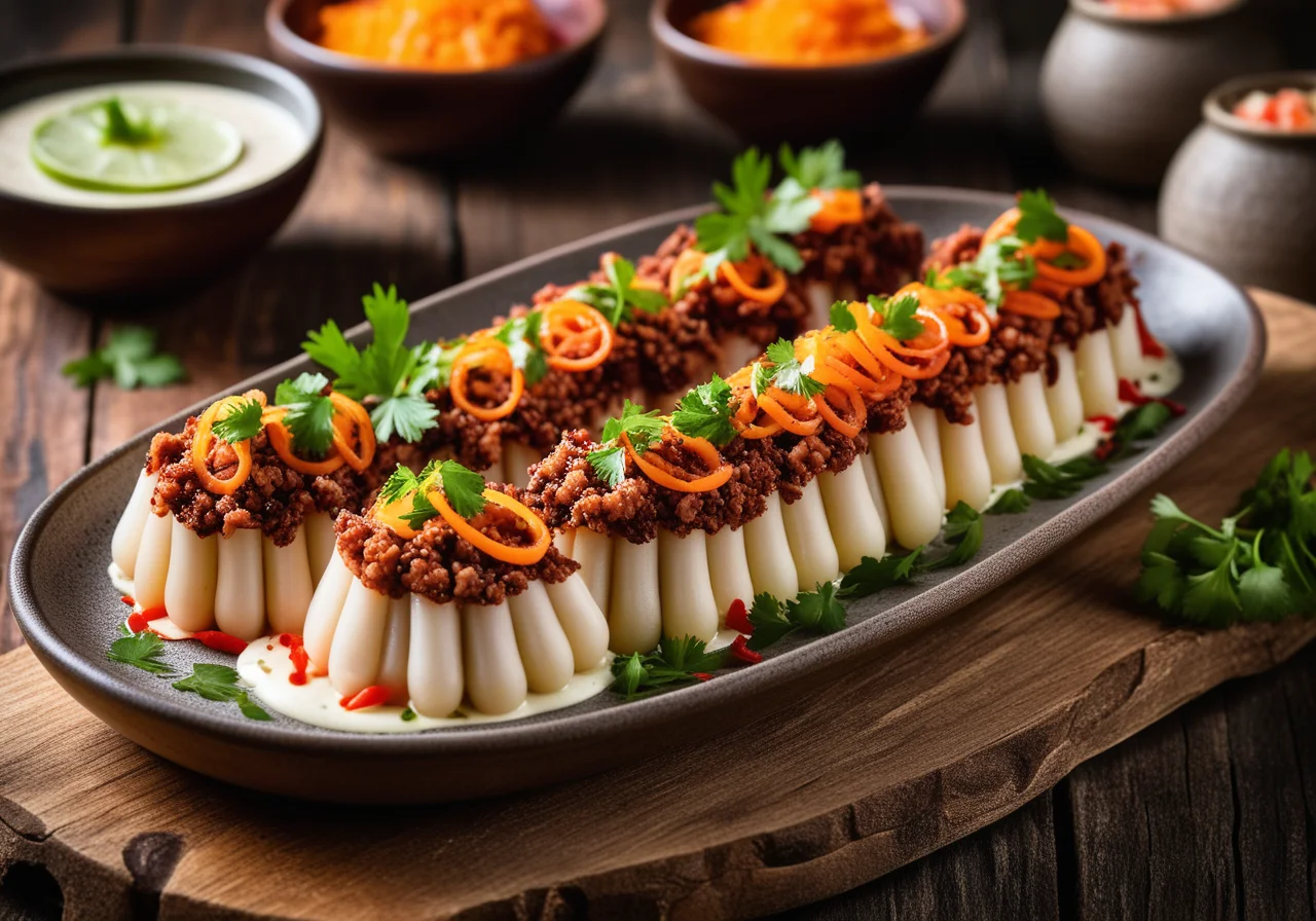 Philippine-Style Stuffed Squid