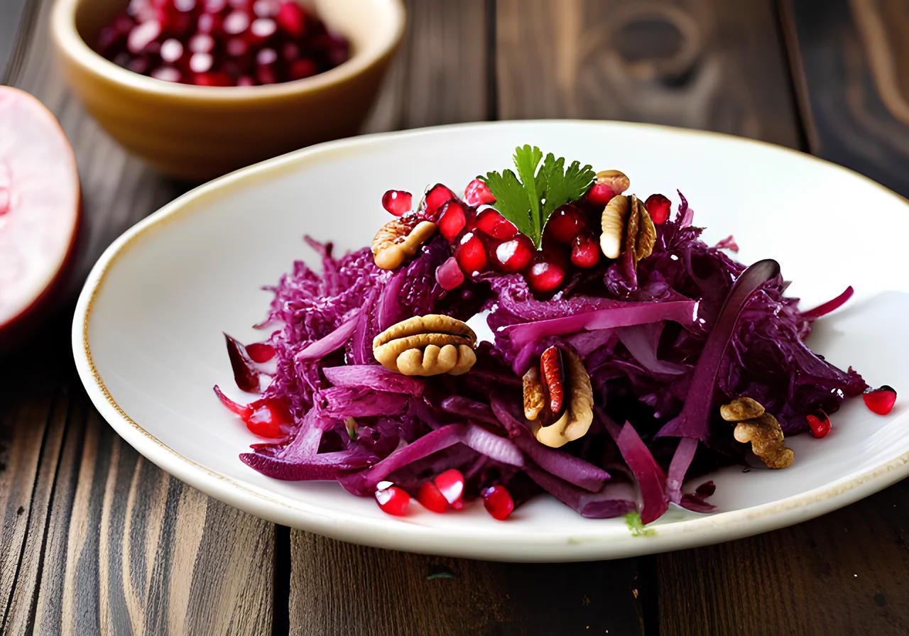Red Cabbage Salad