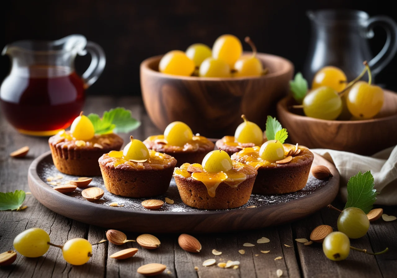 Small Gooseberry Cakes