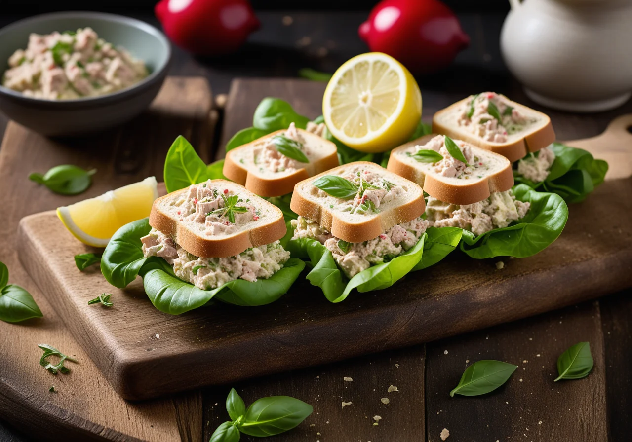 Thunfisch-Sandwiches