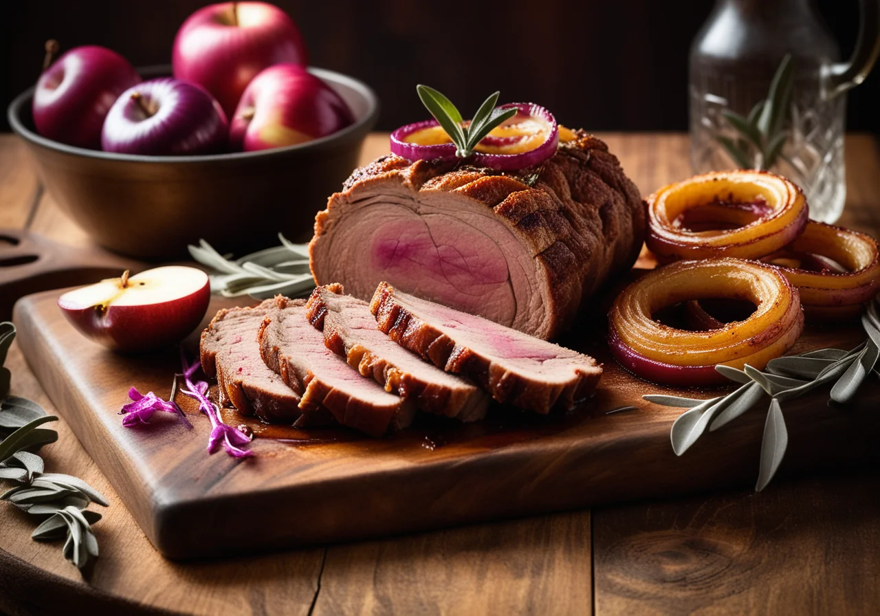 Pork Roast with Apples