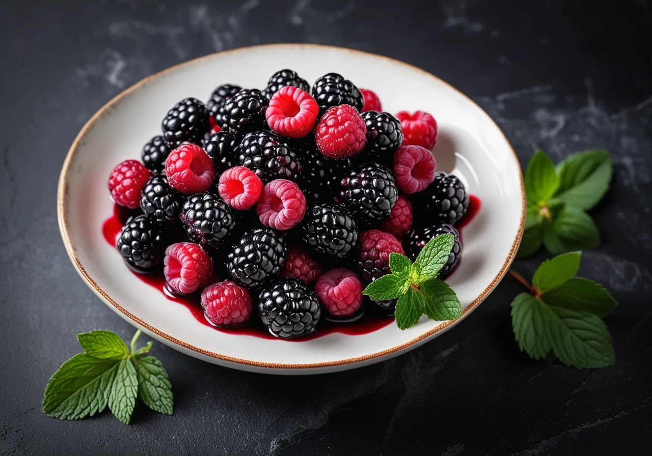 Sweet and Sour Blackberries