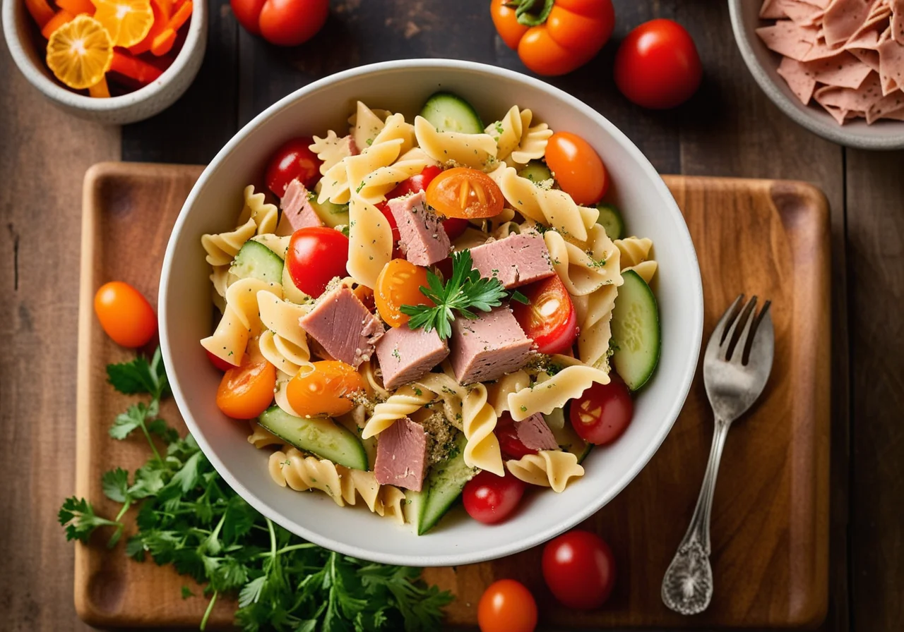 Pasta with Tuna and Vegetables