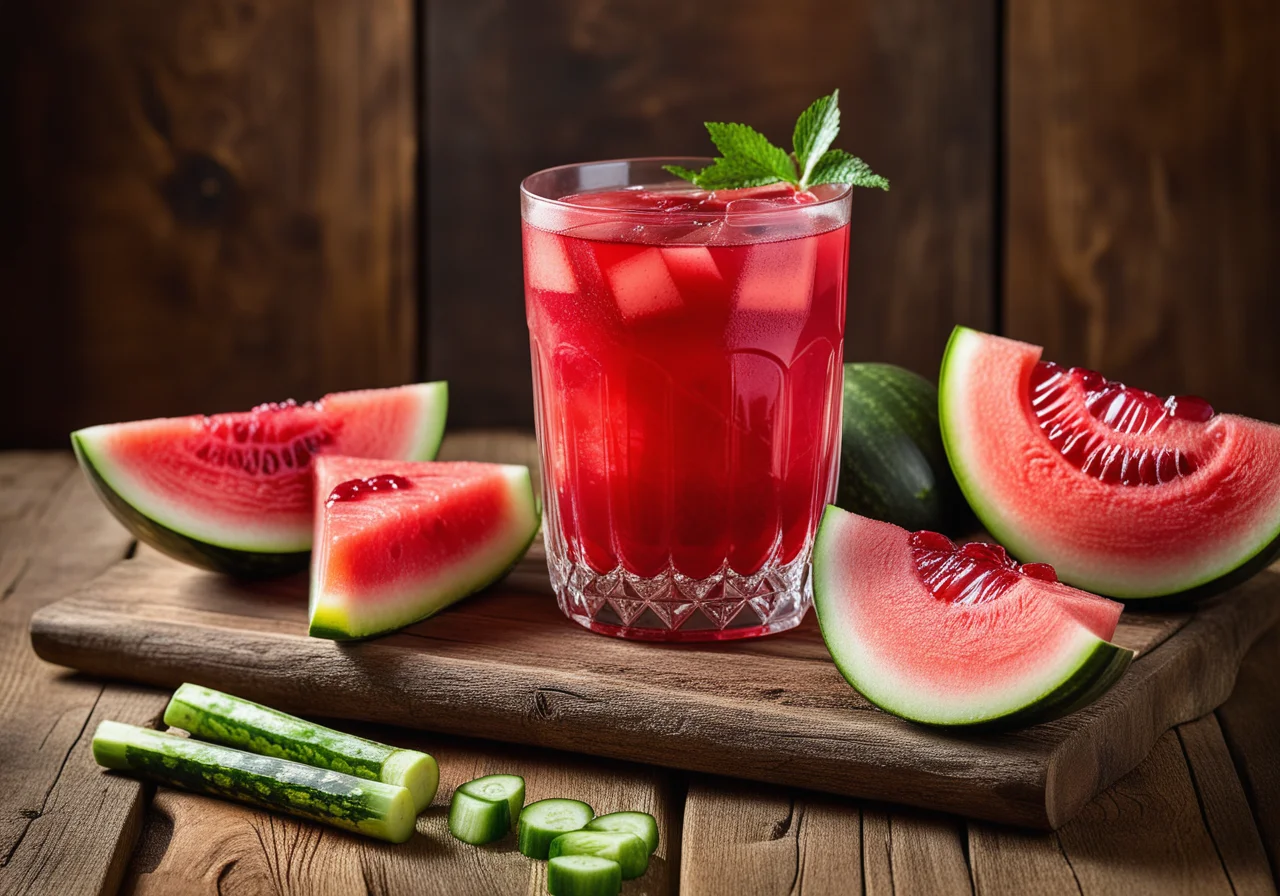 Cranberry Melon Juice