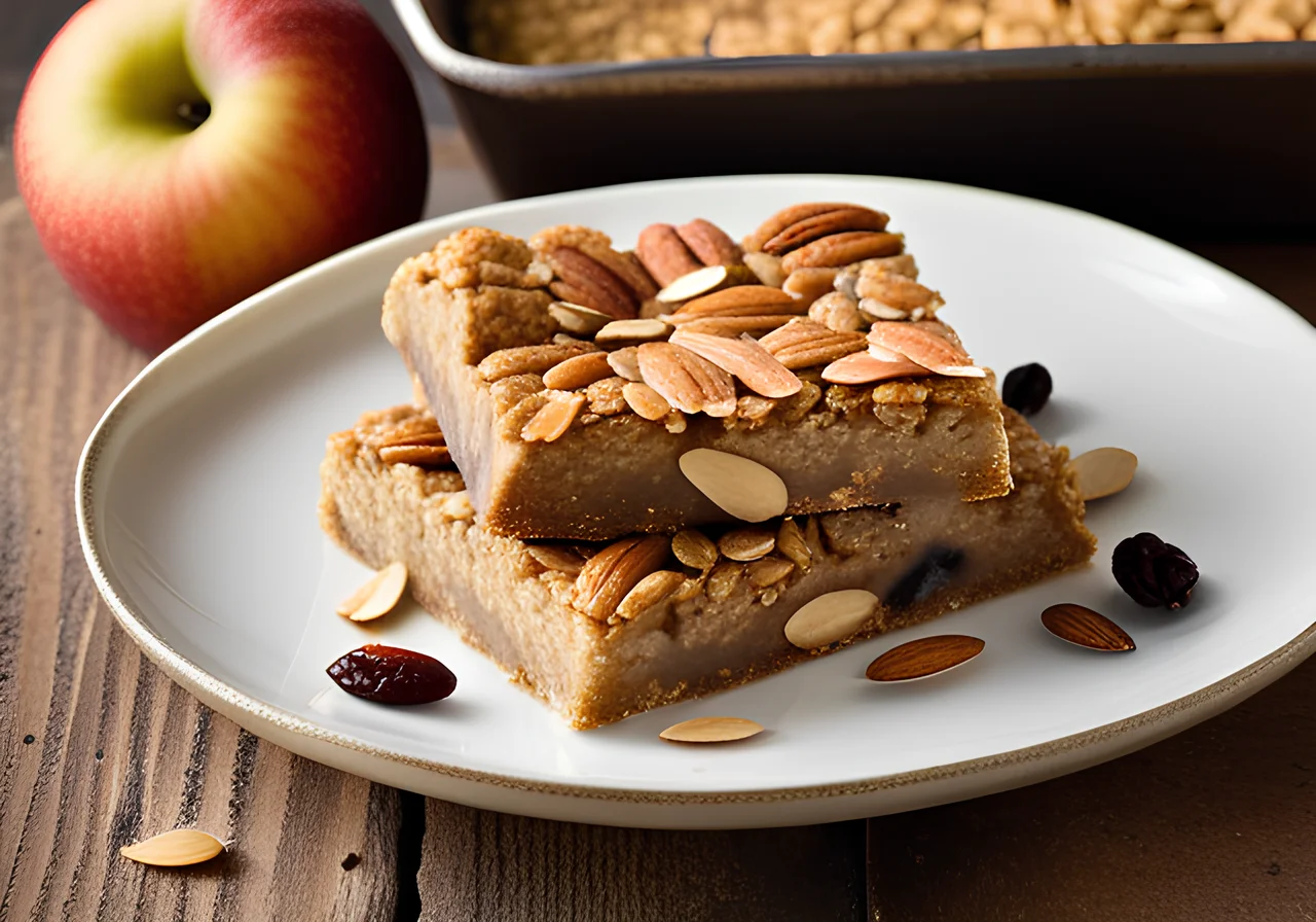 Oatmeal Bars with Applesauce