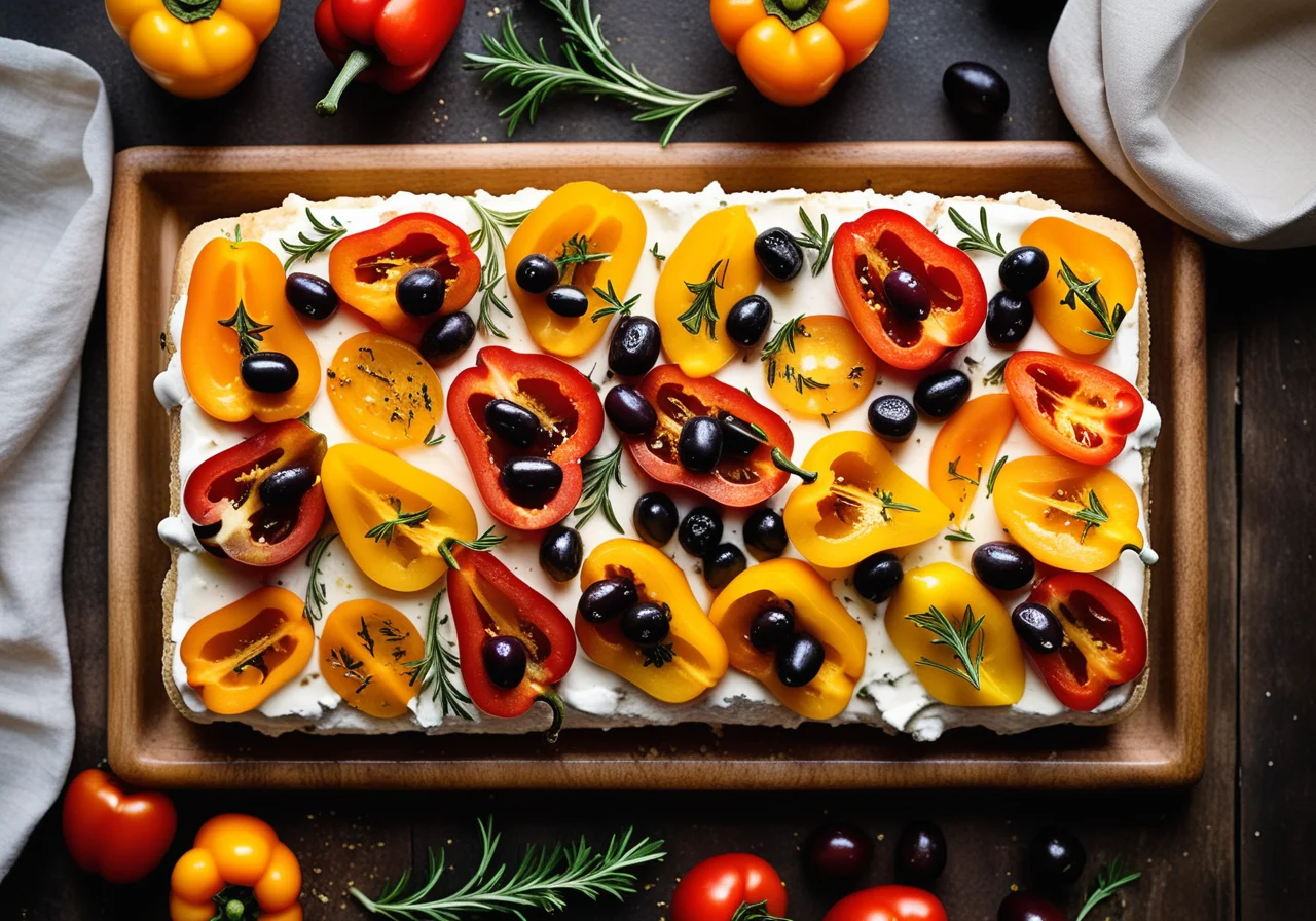 Baked Feta with Vegetables