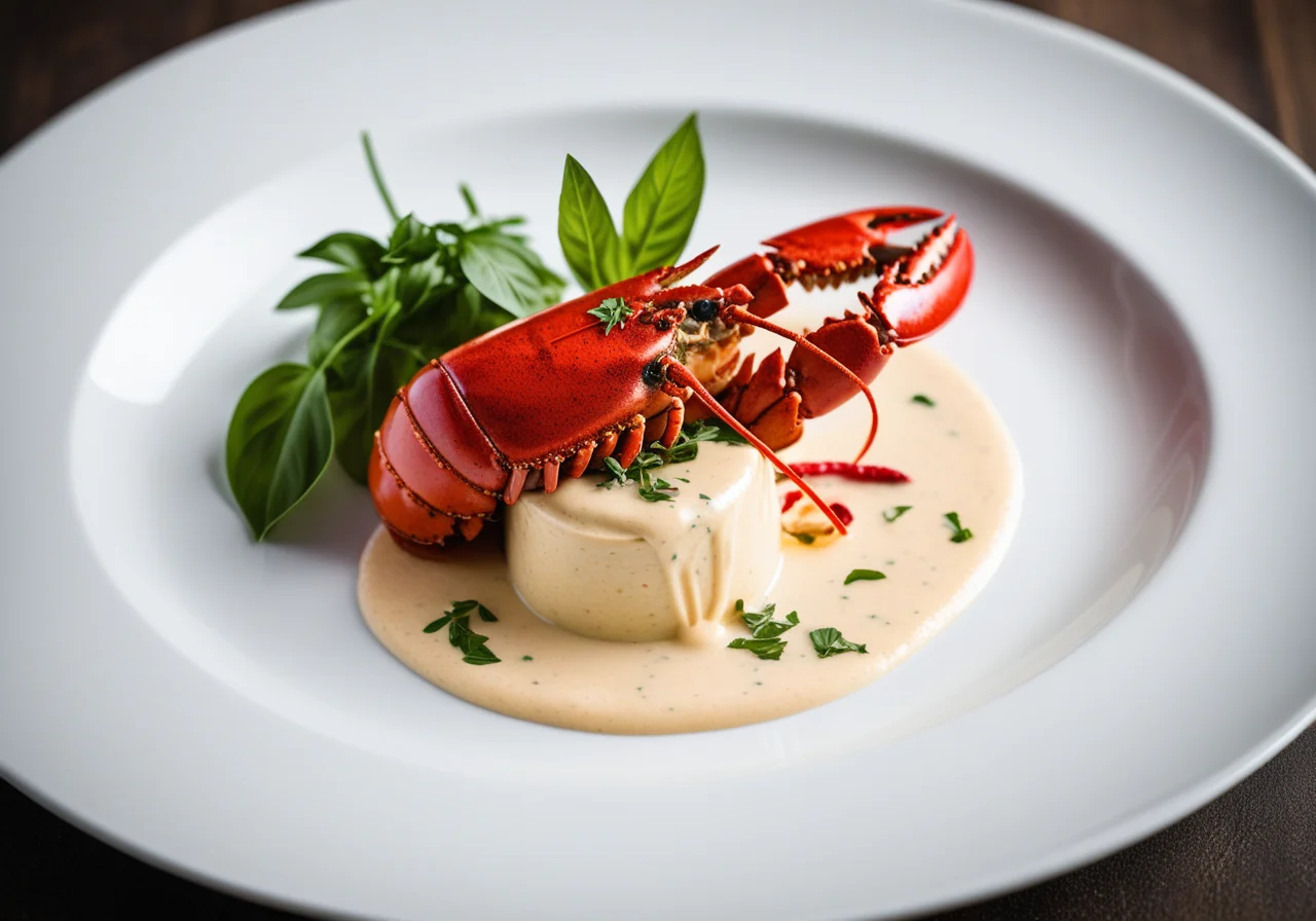 Lobster in Creamy Sauce