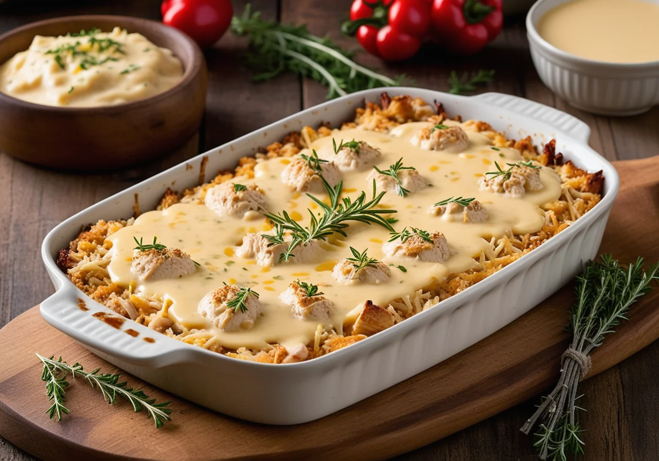 Rice Chicken Casserole