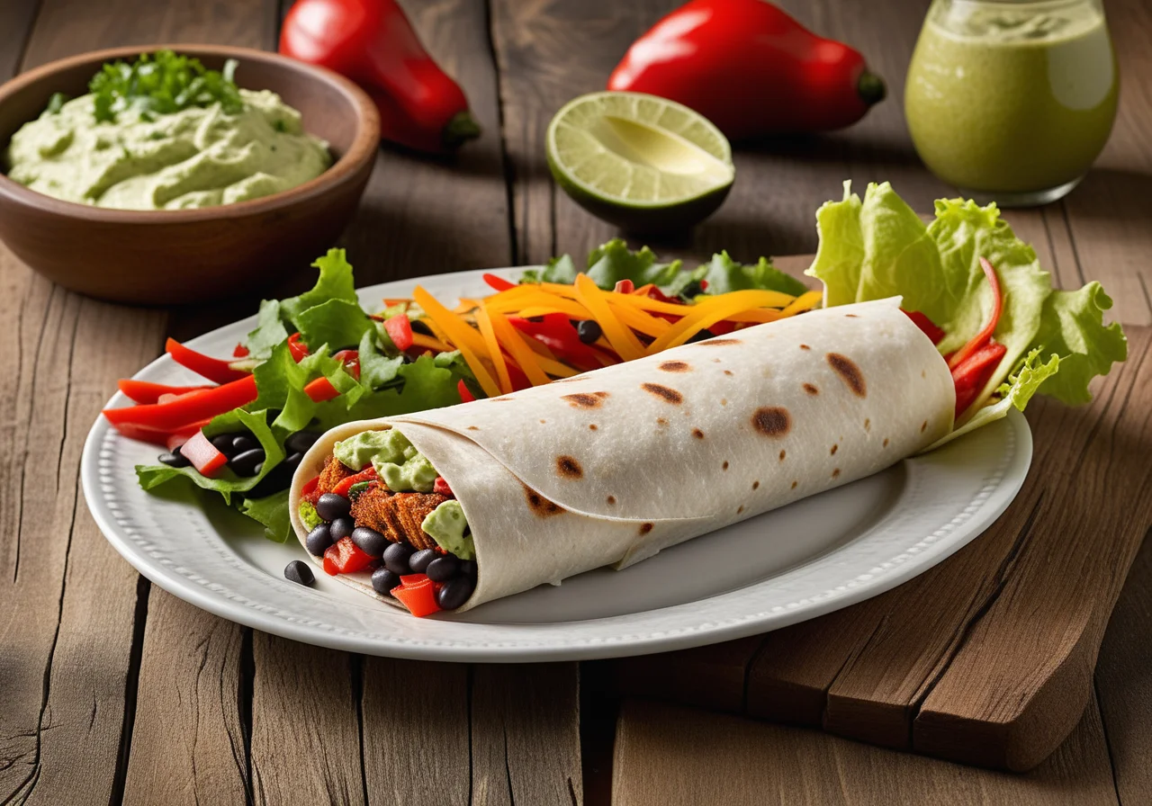 Burritos with Veggie Fish Sticks