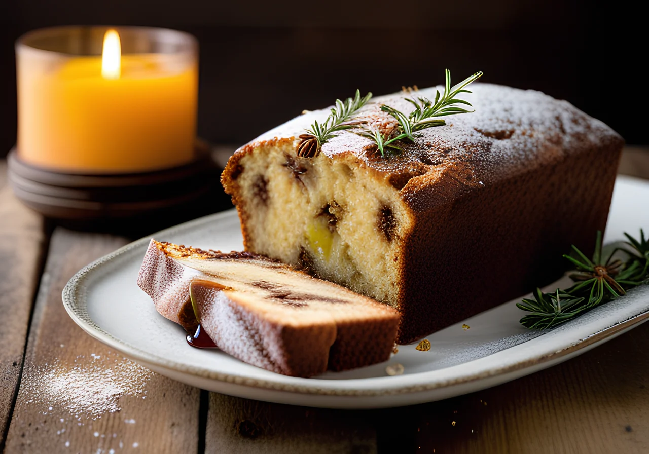 Chocolate Mulled Wine Cake