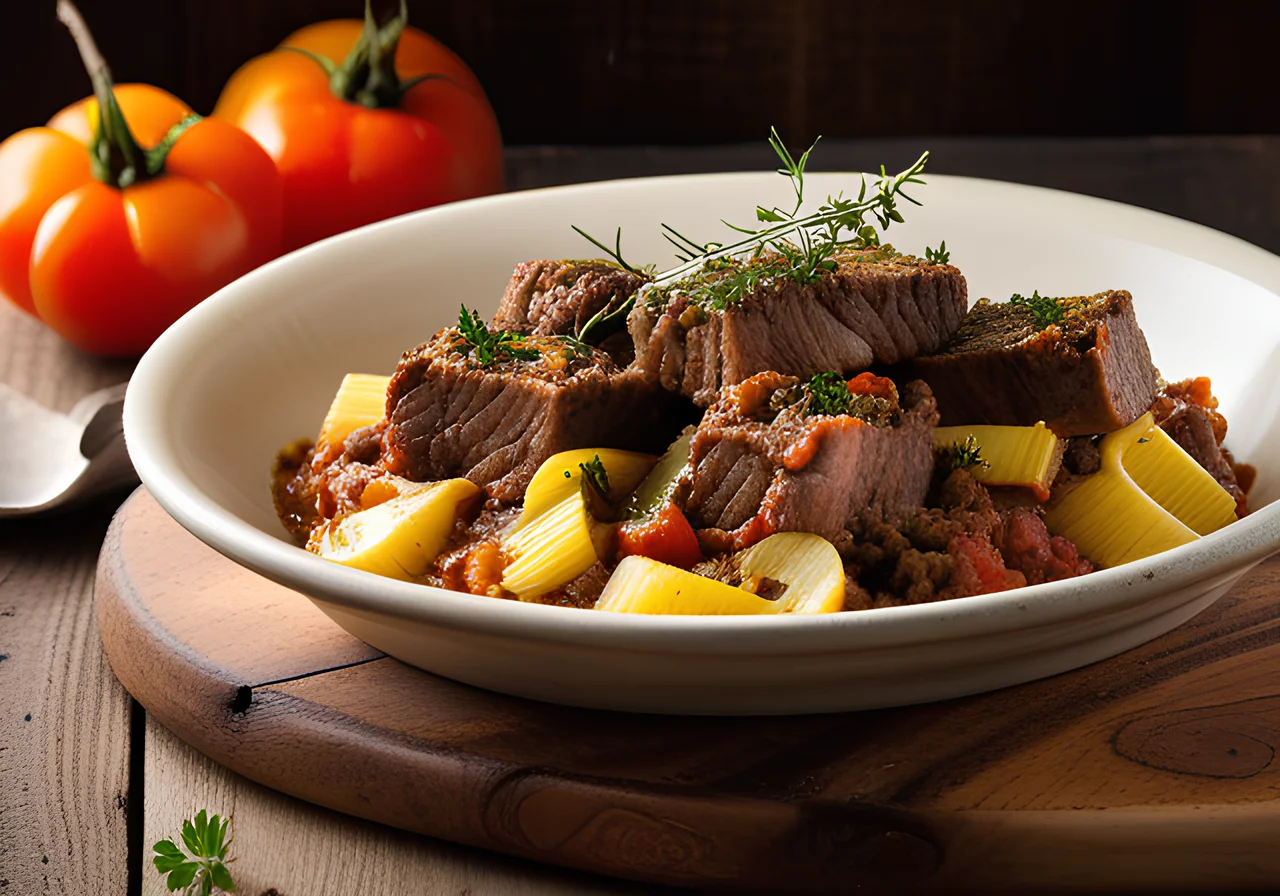 Parsnip and Ground Beef Casserole