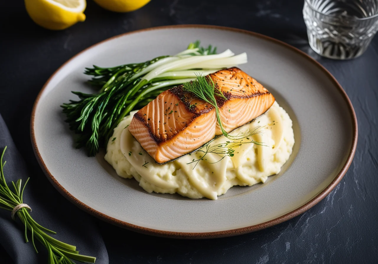 Salmon with Fennel