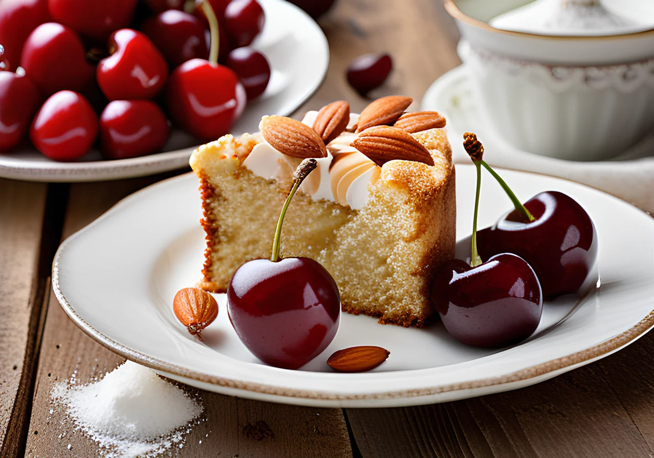 Quark Cherry Cake