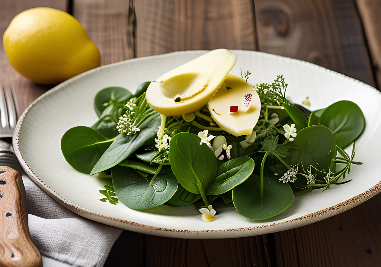 Spinach Salad with Avocado