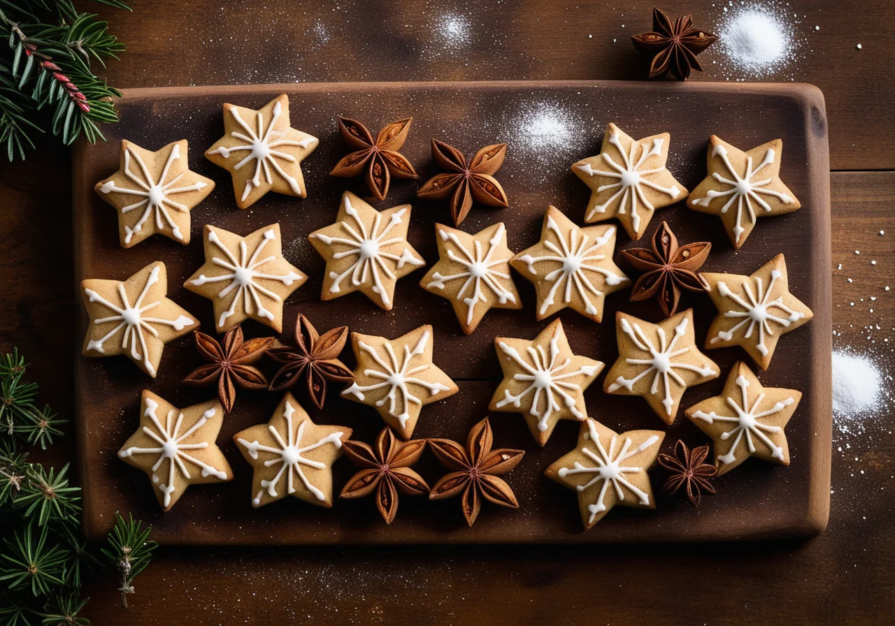 Cinnamon Stars Without Almonds