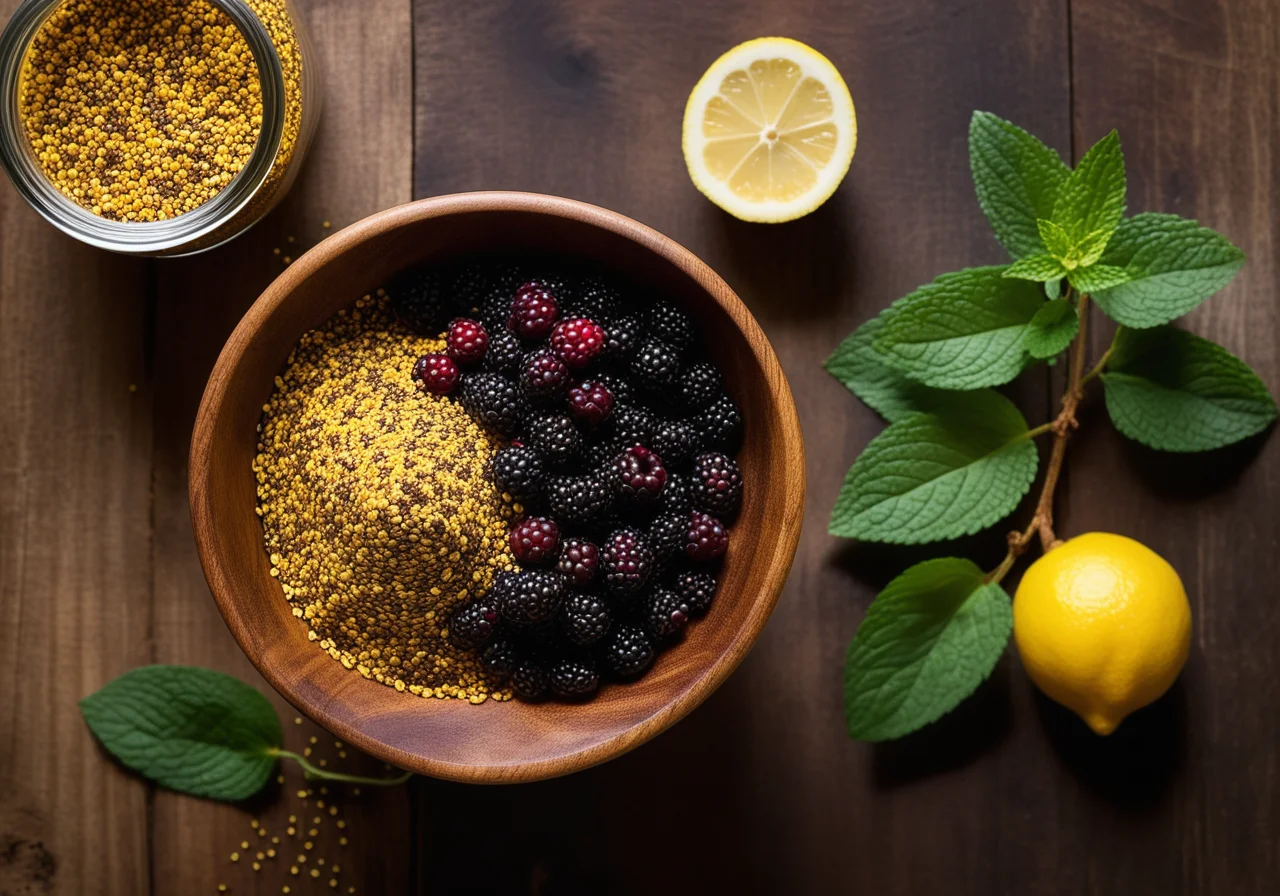 Chia Elderberry Preserve
