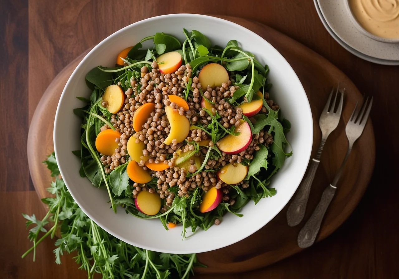 Green Lentil Salad