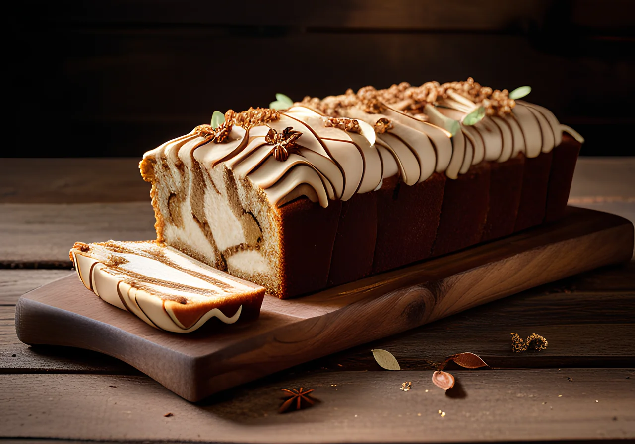 Cinnamon-Nougat Cake