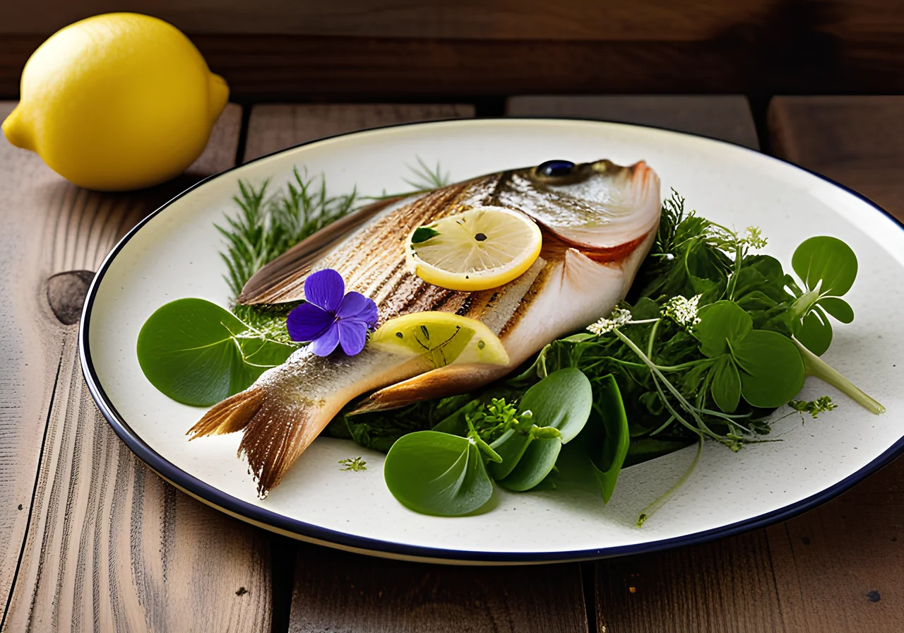 Rosemary Grilled Sea Bream