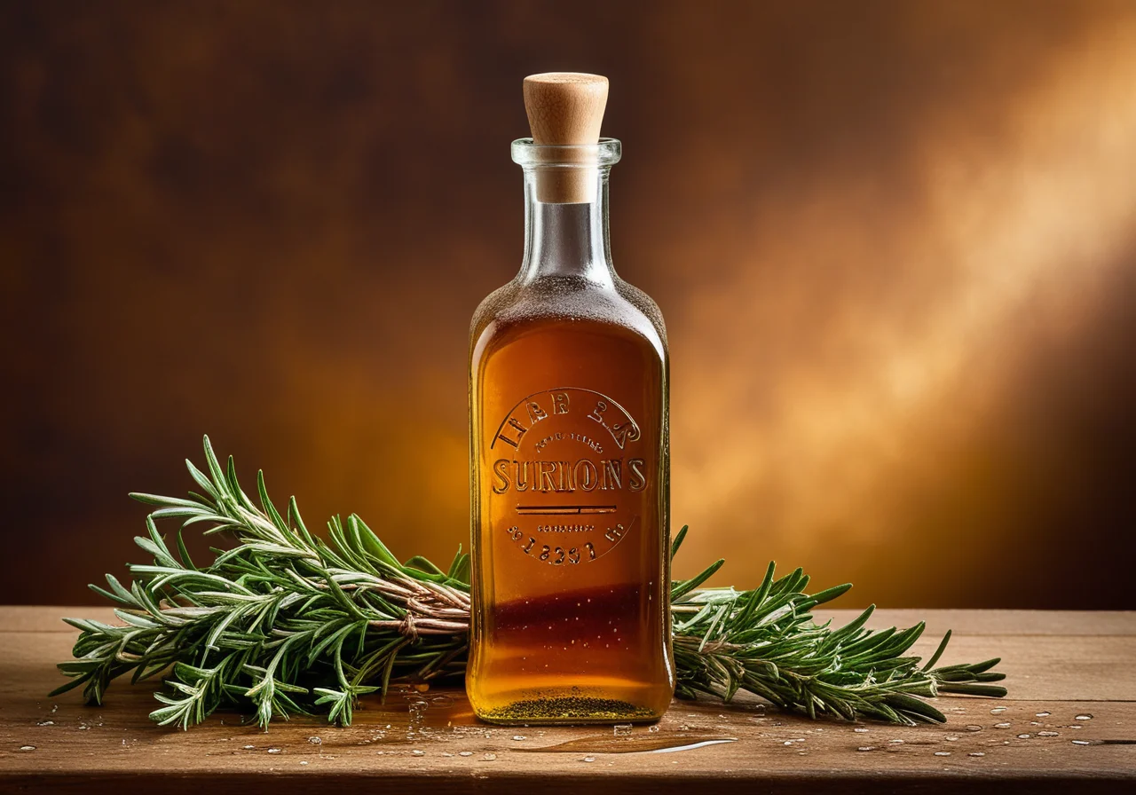 Herb-Infused Vinegar Variation