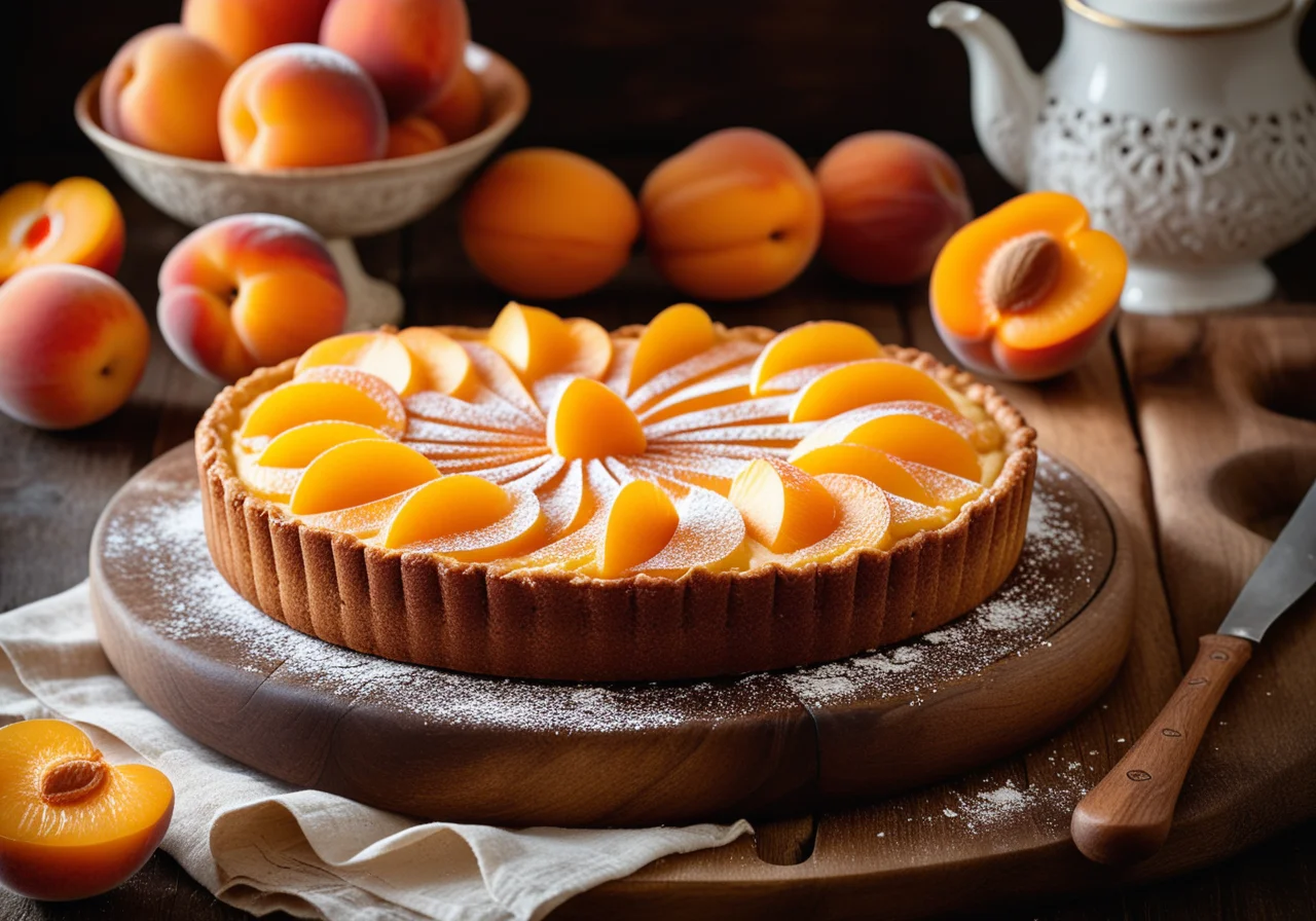 Classic Apricot Quark Cake