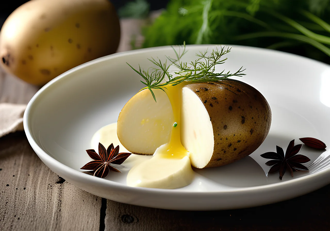 Boiled Potatoes with Herb Quark