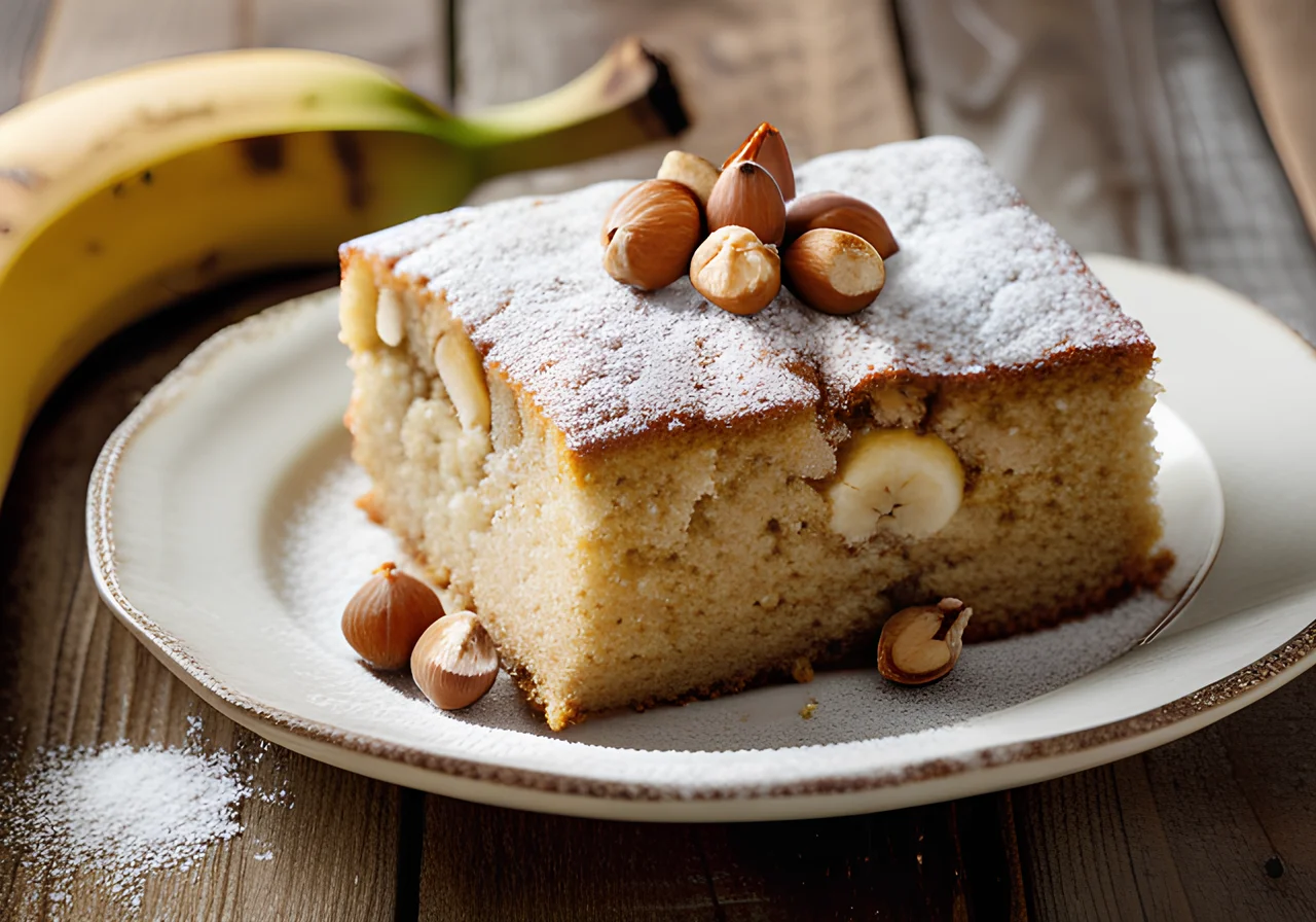 American-Style Banana Cake