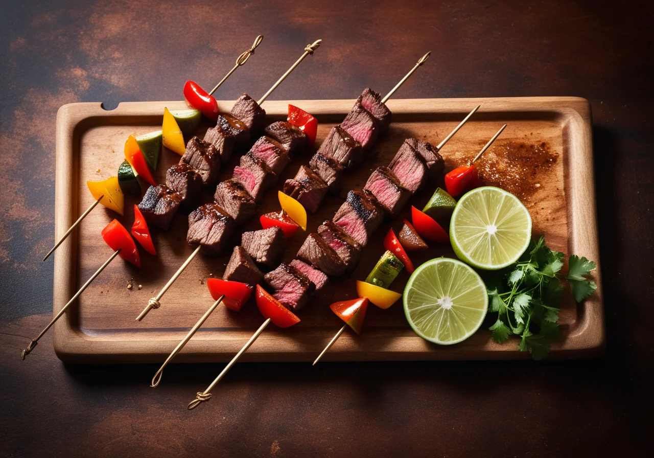 Grilled Beef Skewers