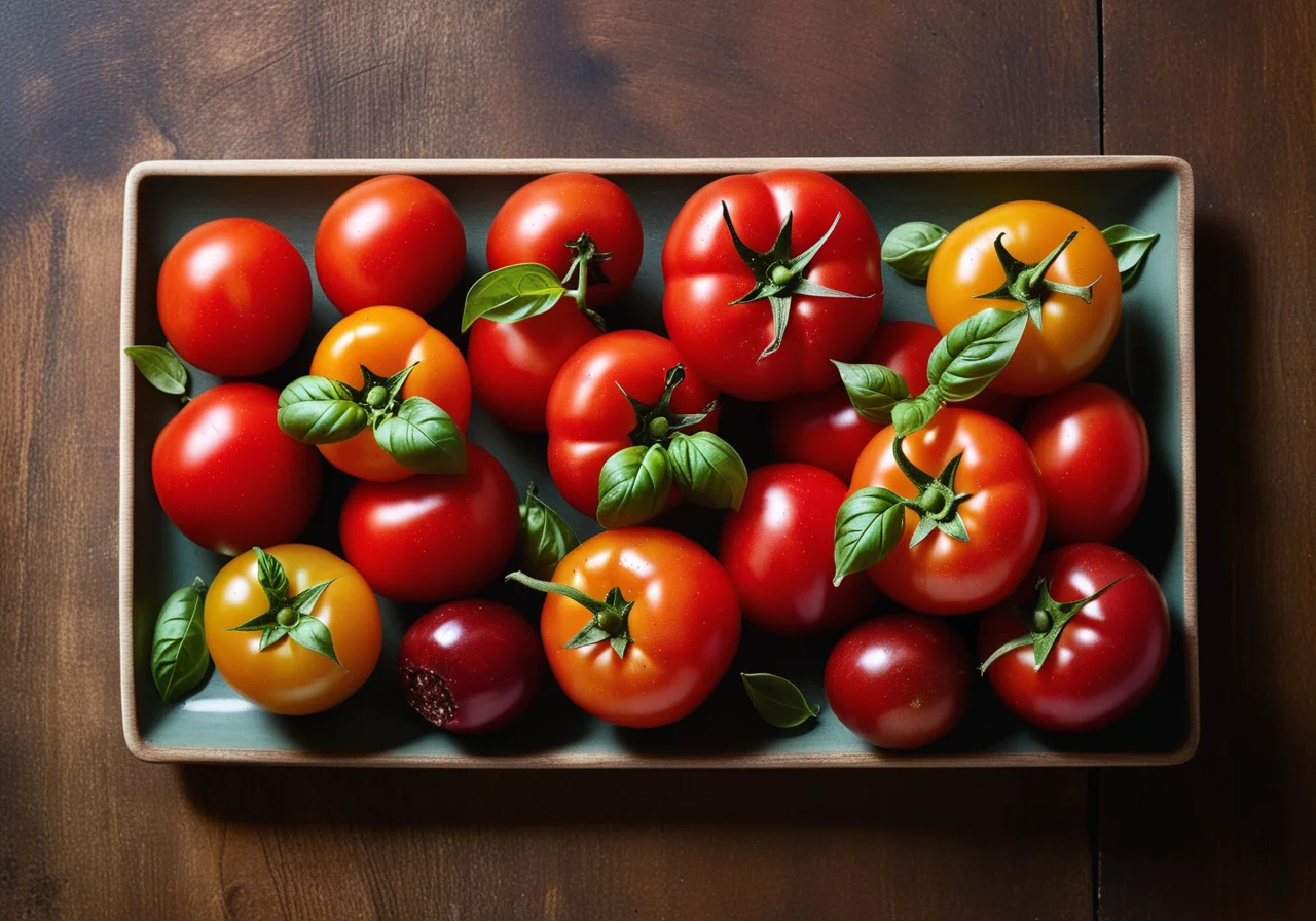 Kohlrabi with Tomato Filling