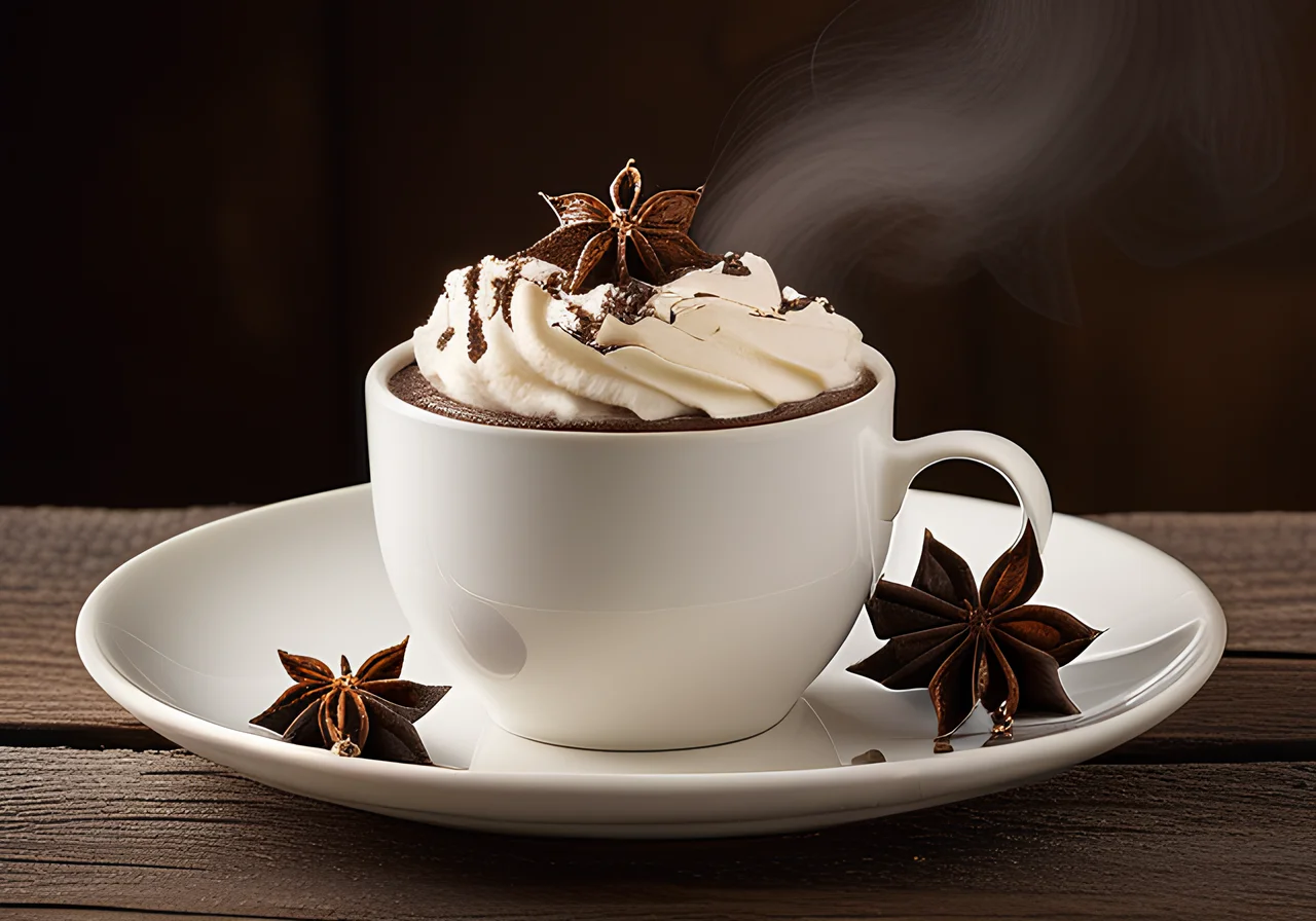 Hot Chocolate with Star Anise