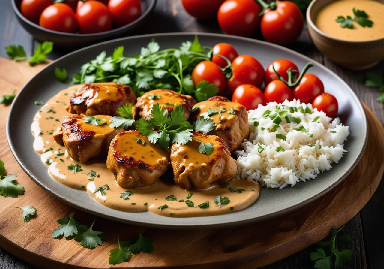 Chicken with Curry Sauce