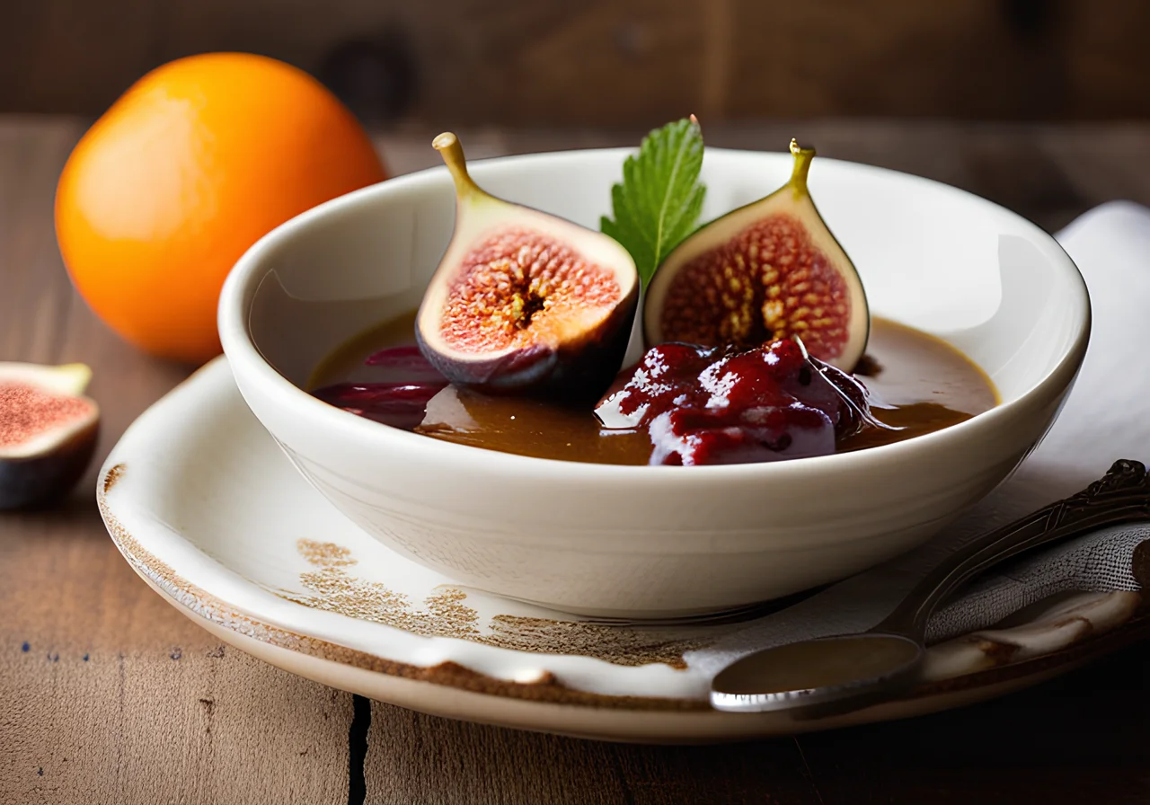 Fig Chutney with Ginger