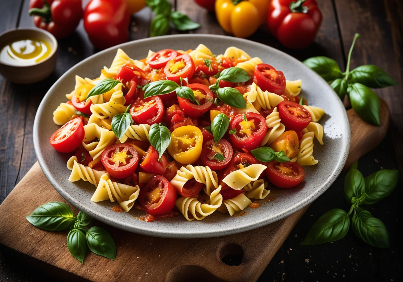 Farfalle with Tomatoes