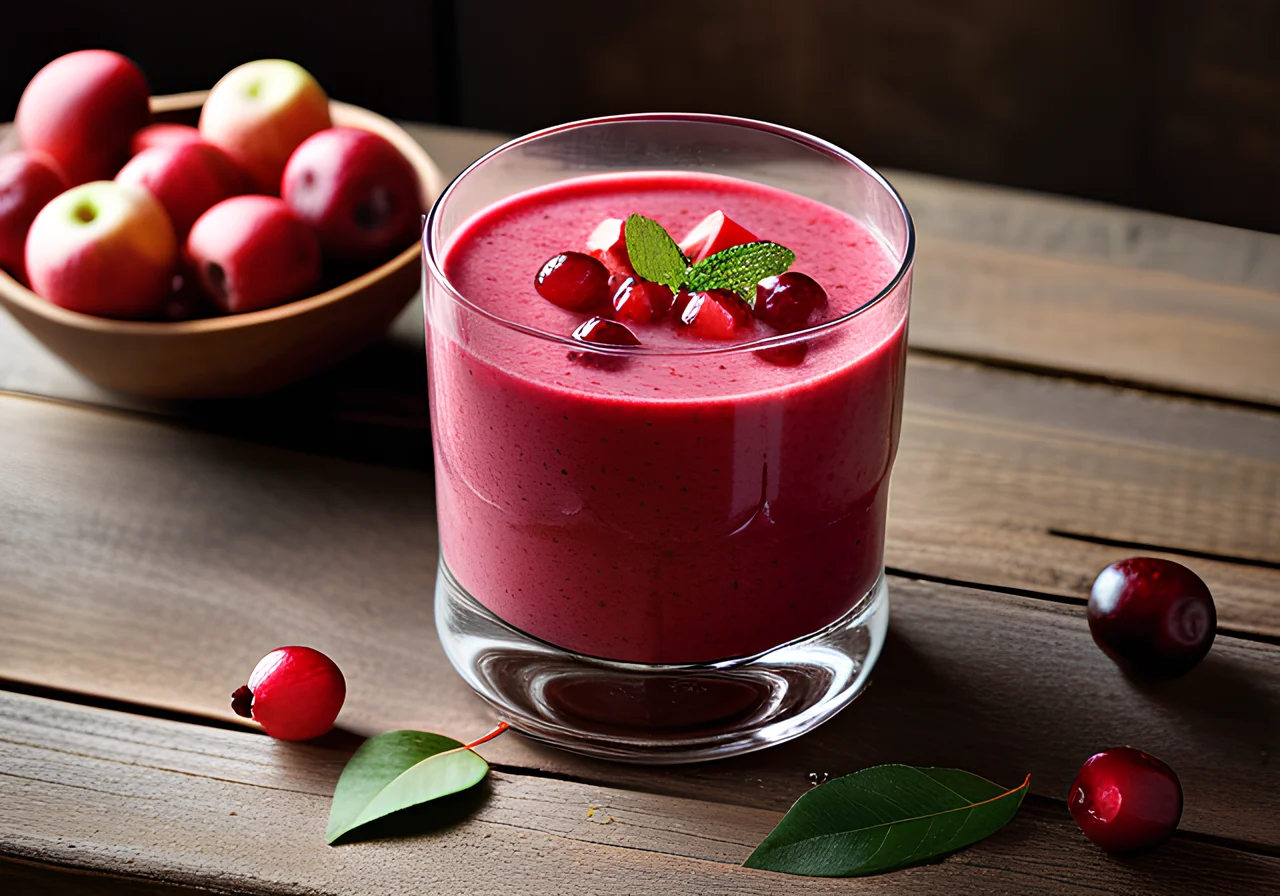 Cranberry Apple Smoothie