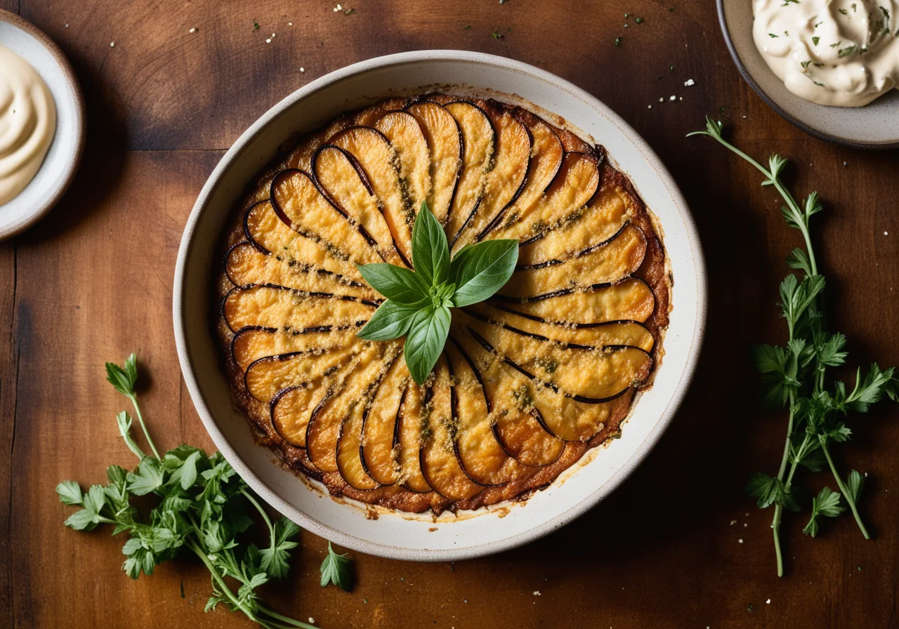 Eggplant Gratin