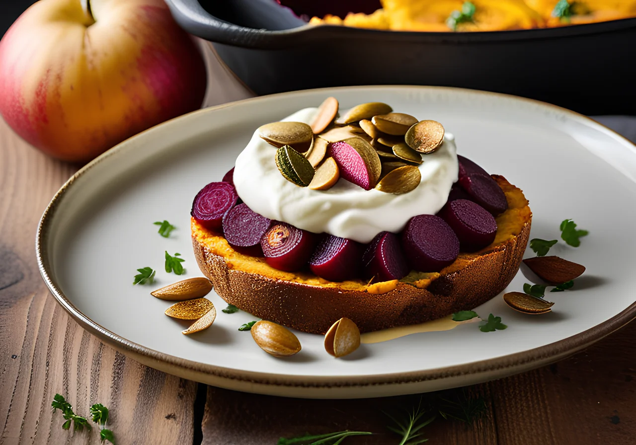 Beetroot and Potato Casserole