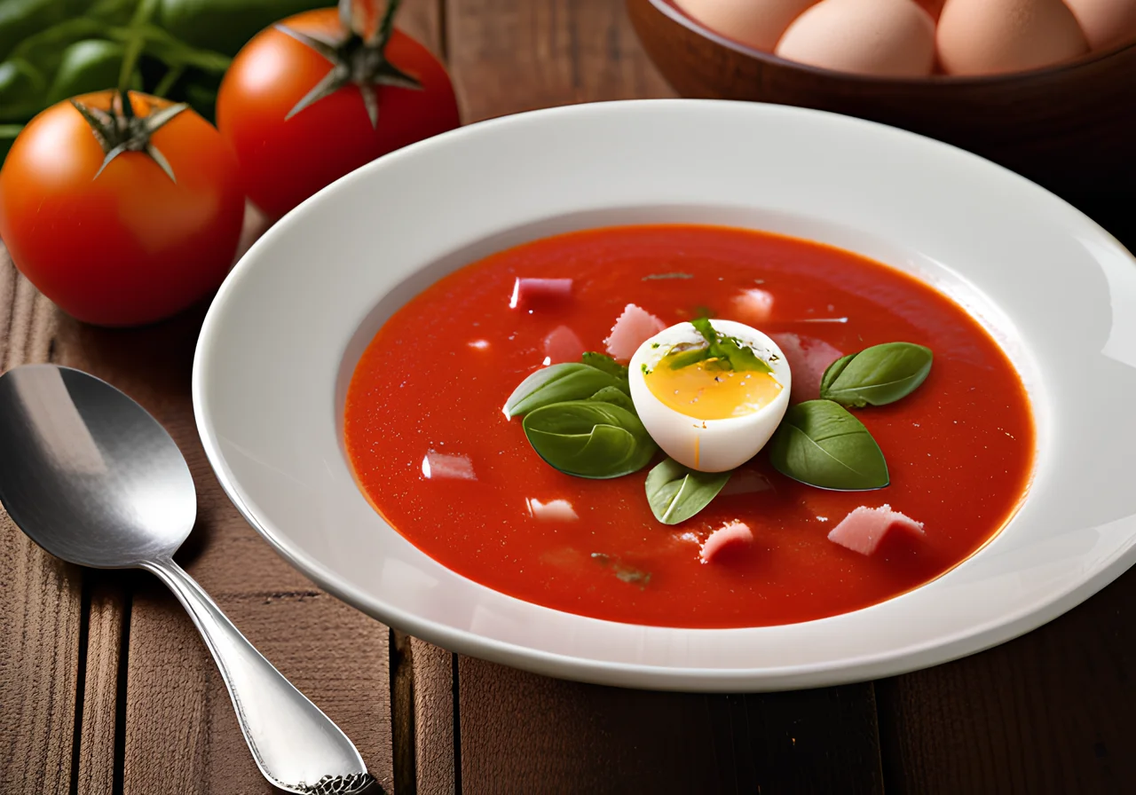 Cold Spanish-Style Tomato Soup