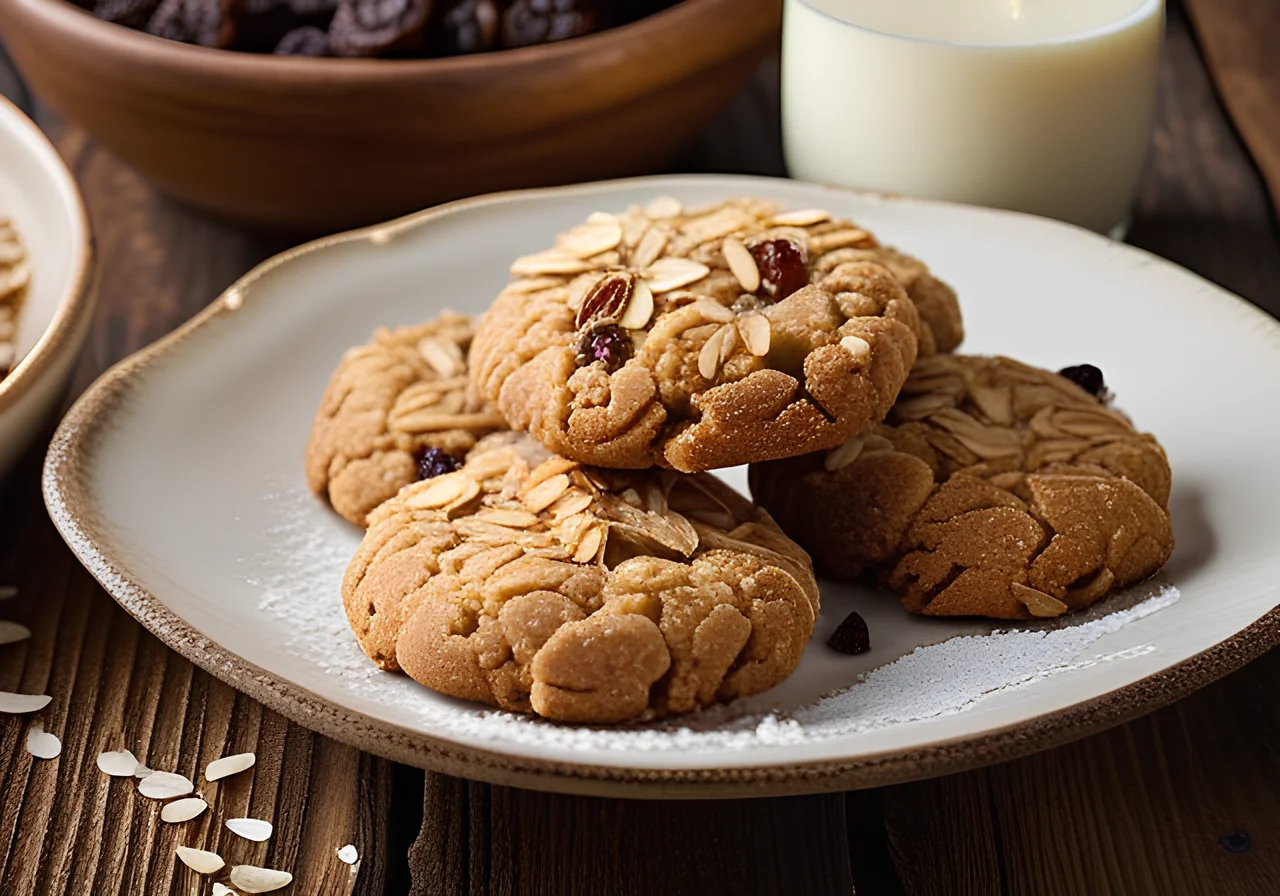 Rum Cookies in Jamaican Style