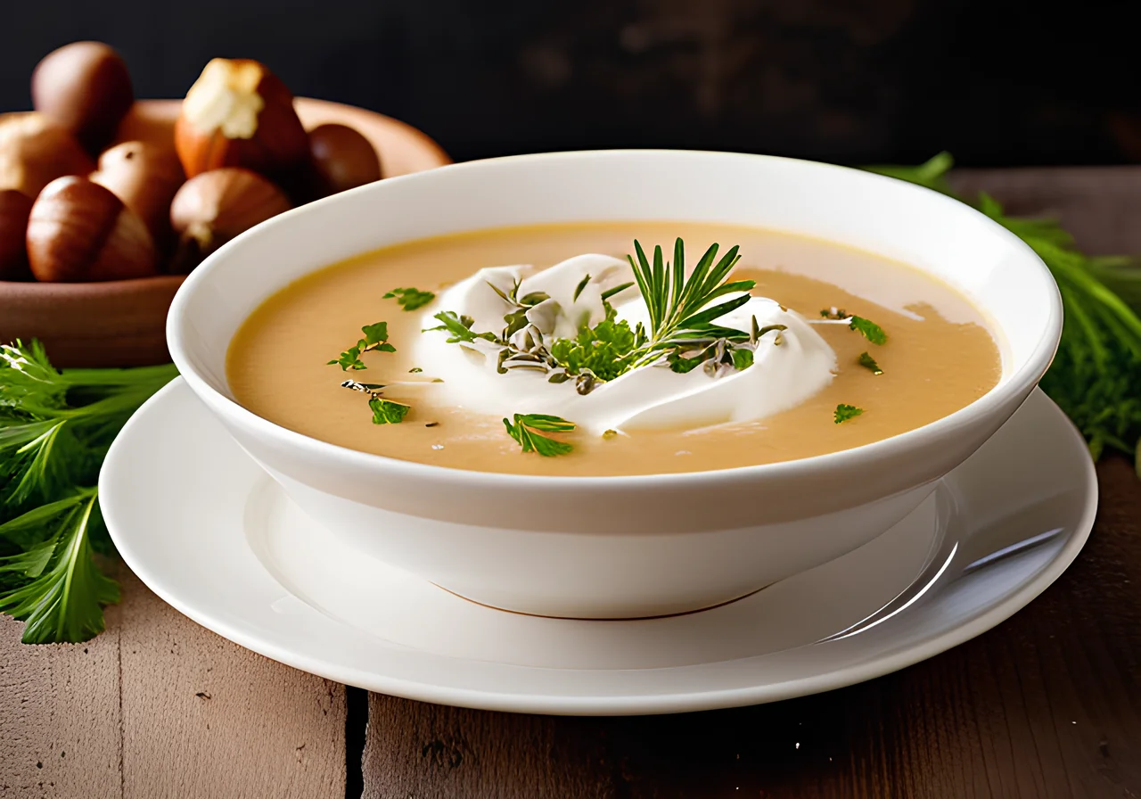 Chestnut Cream Soup