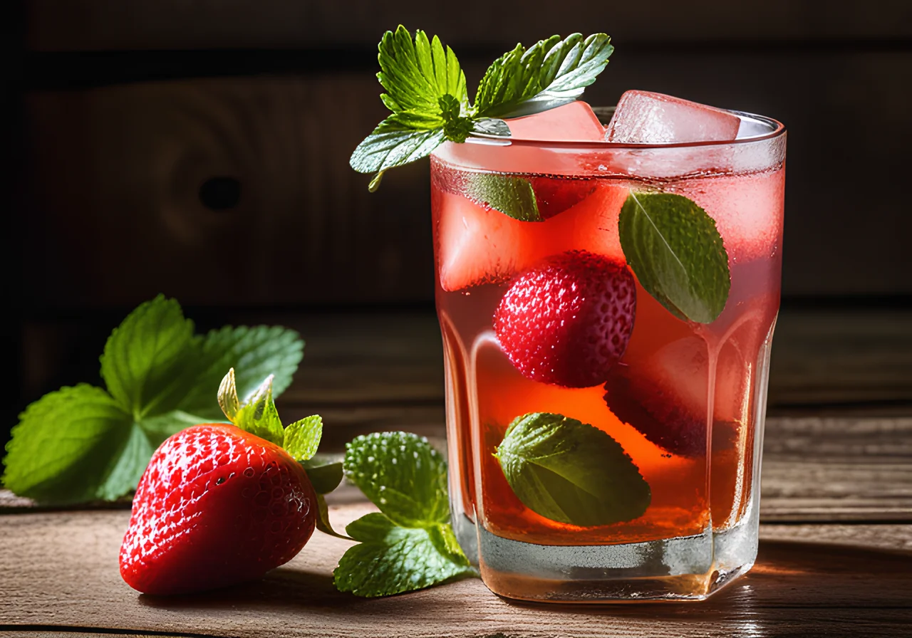 Strawberry Iced Tea