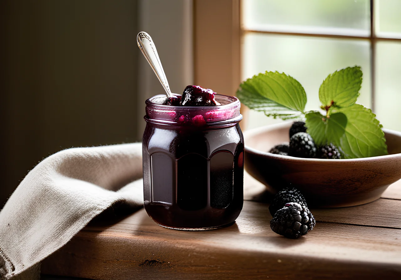 Blackberry Jam Without Seeds