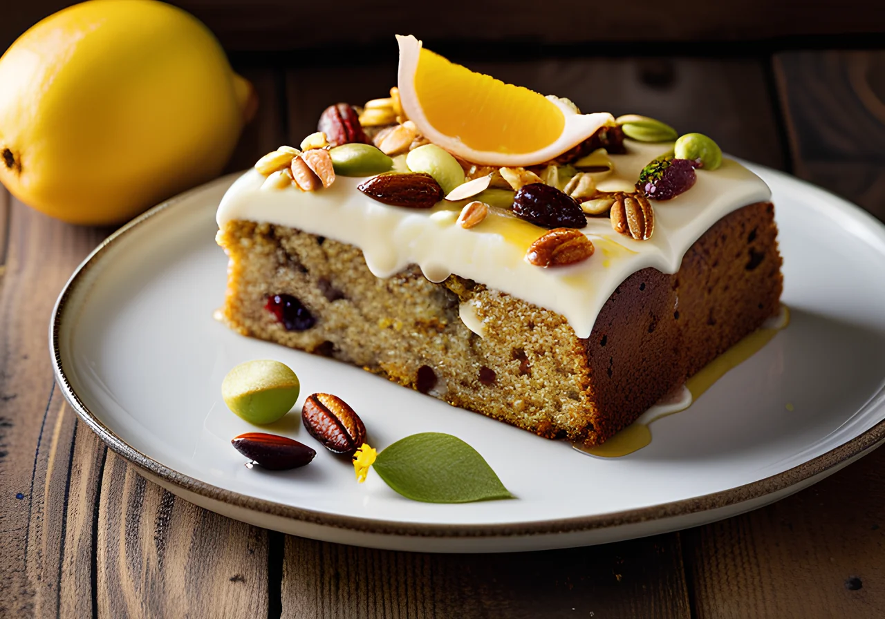 Fruit Cake with Yogurt