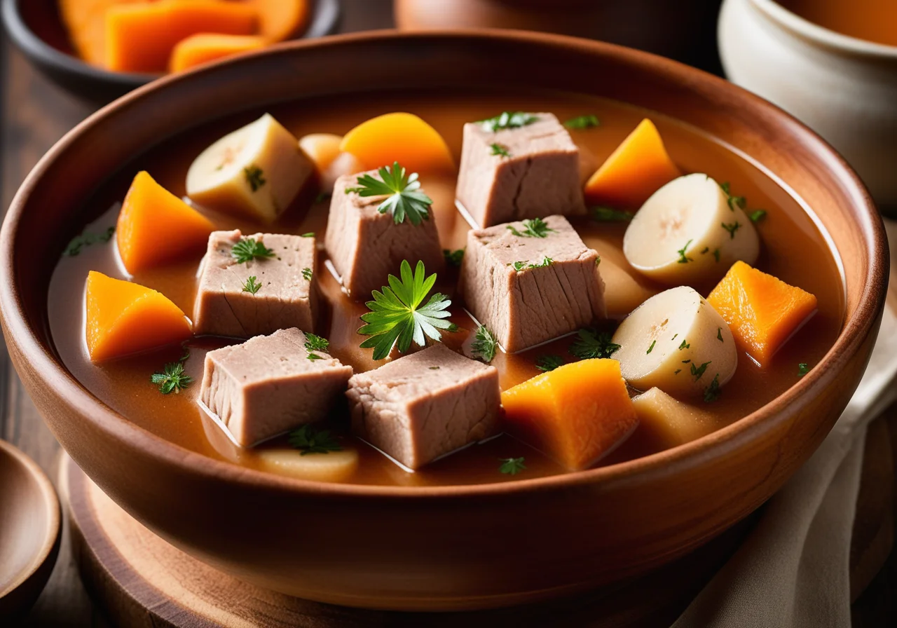 Root Meat Stew