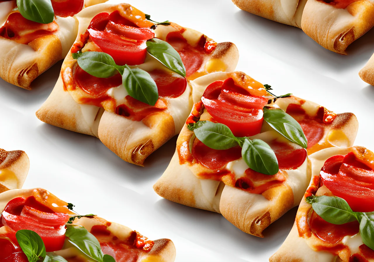 Vegetarian Pizza Rolls