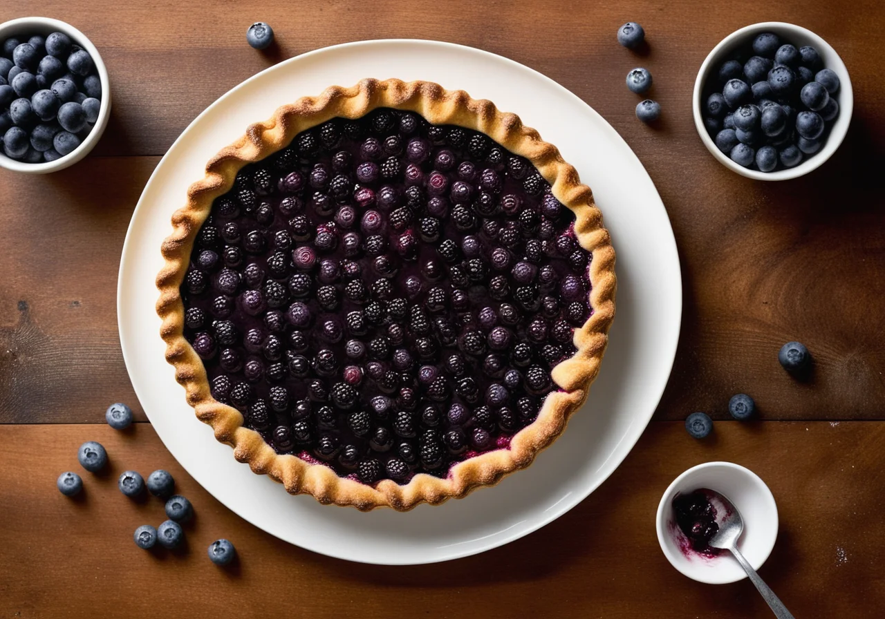 Grandma's Blueberry Cake