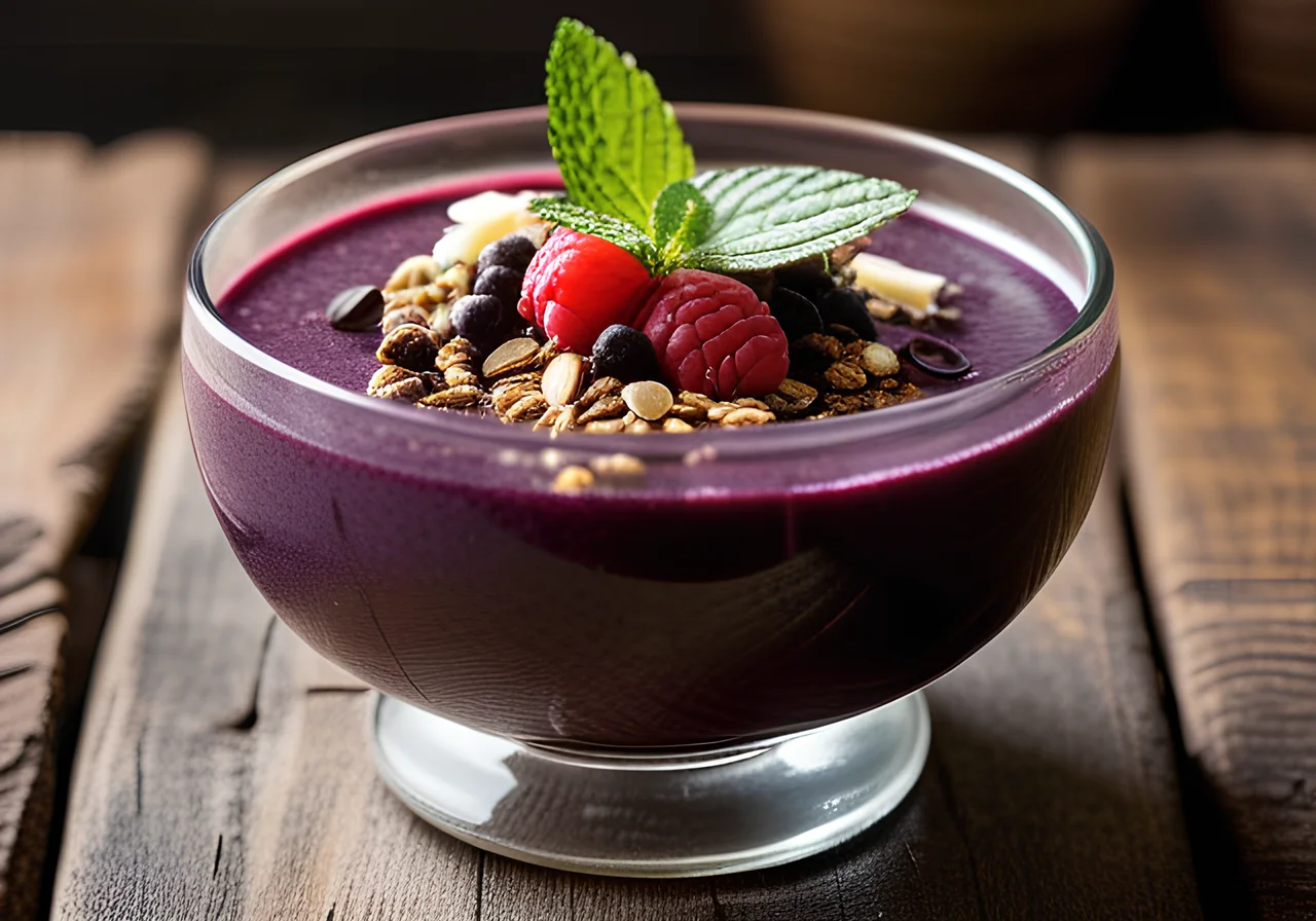 Acai Bowl with Fresh Berries