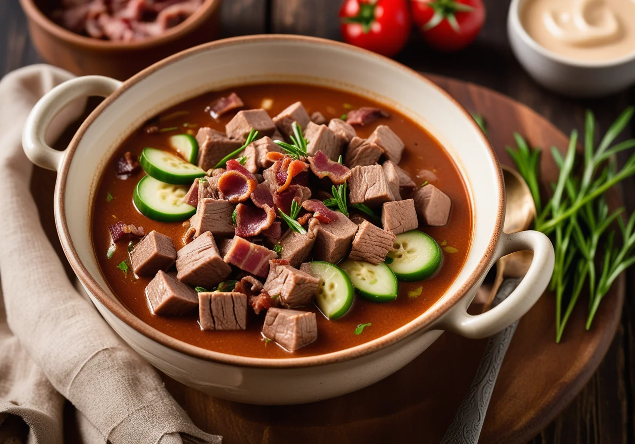 Veal Goulash with Tarragon