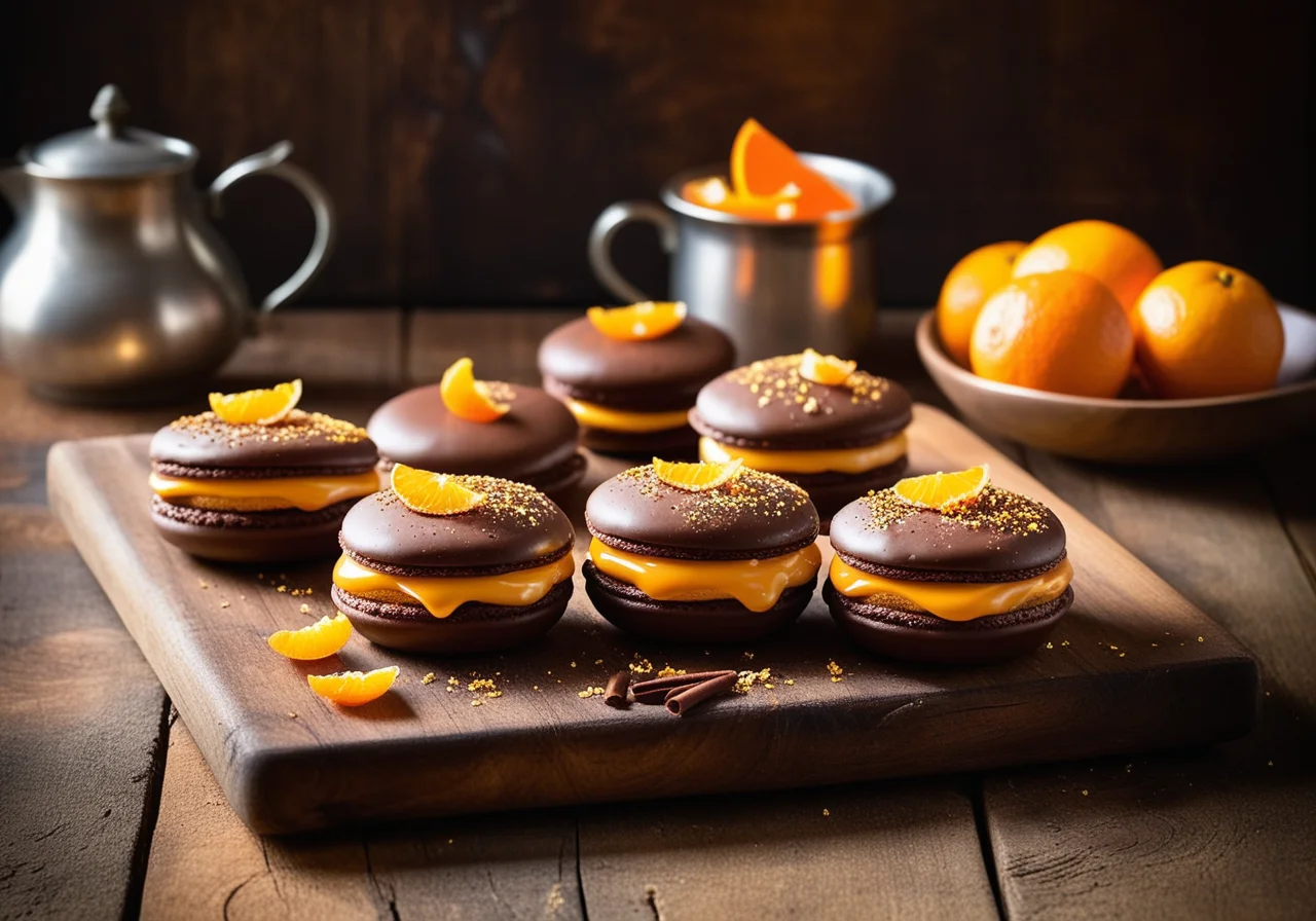 Whoopie Pies with Chocolate Cream